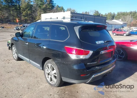 2013 Nissan Pathfinder Platinum из США, поврежденный, VIN 5N1AR2MMXDC610894